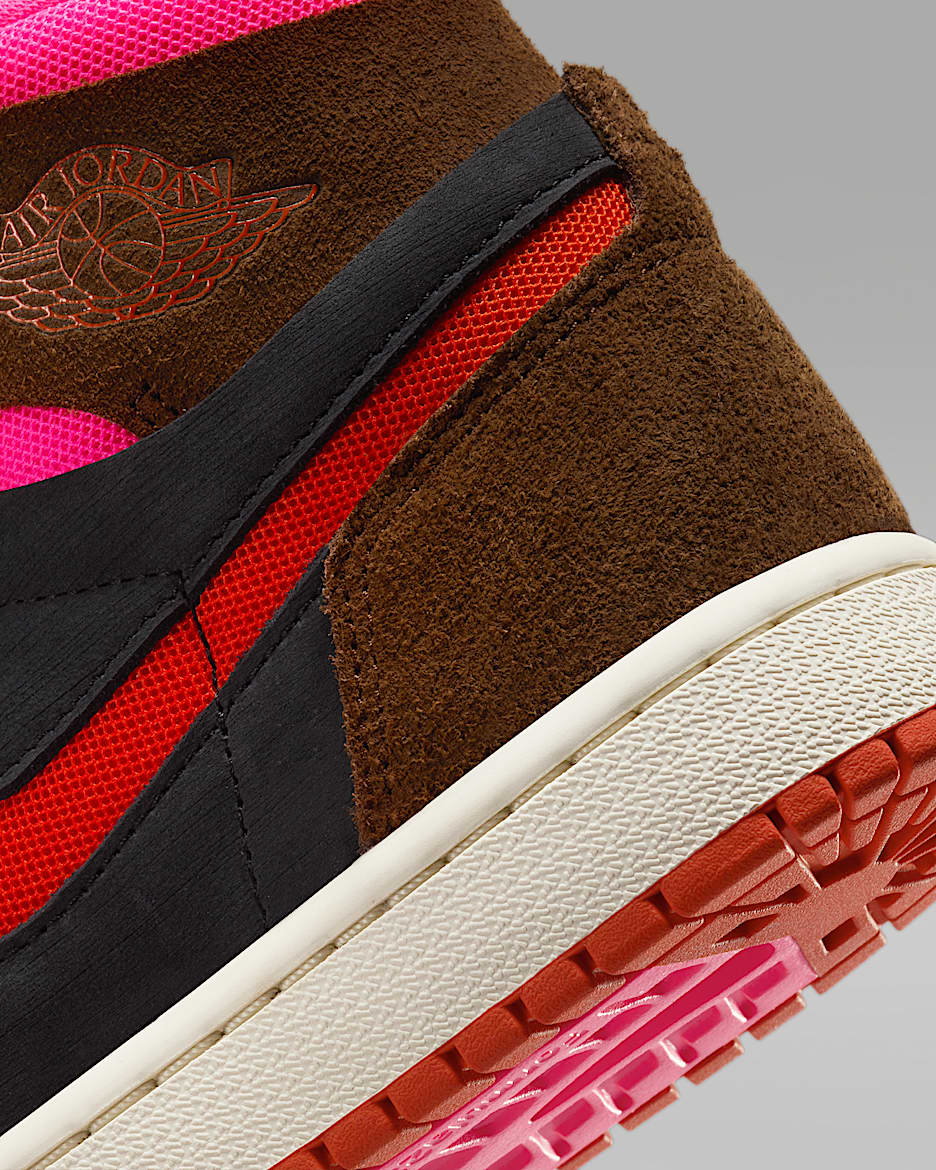 Women s Air Jordan 1 Zoom CMFT 2 Cacao Wow Picante Red 6